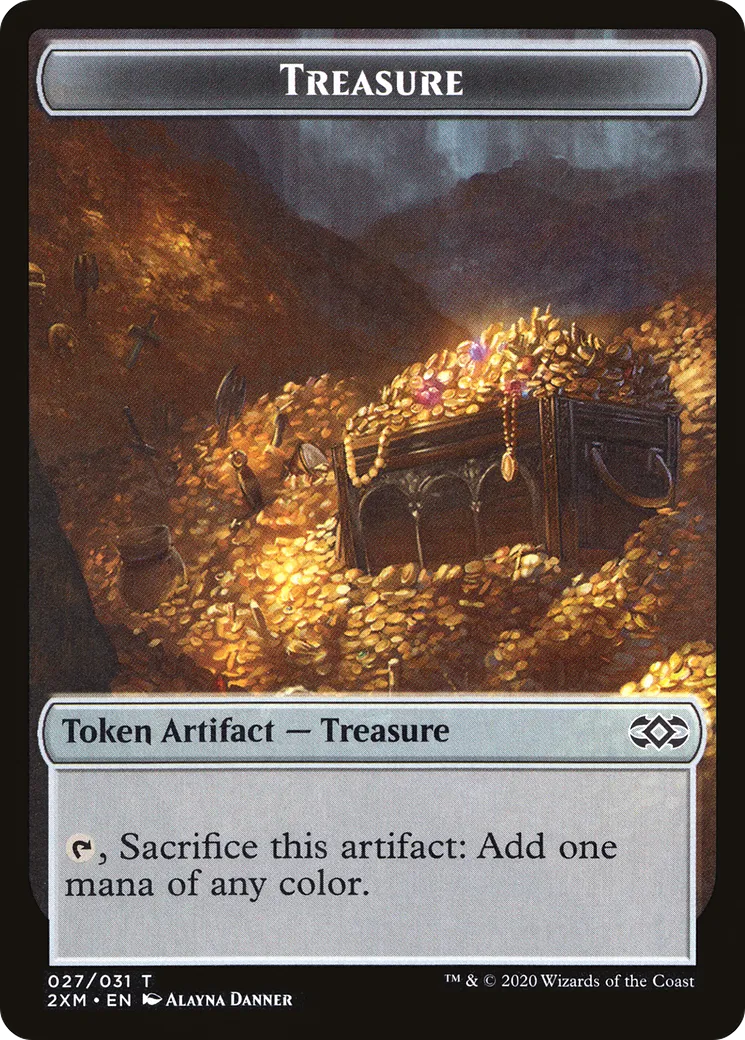 Treasure from Double Masters - Magic: The Gathering