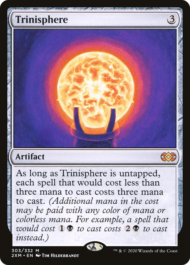 Trinisphere — Double Masters — Magic: The Gathering