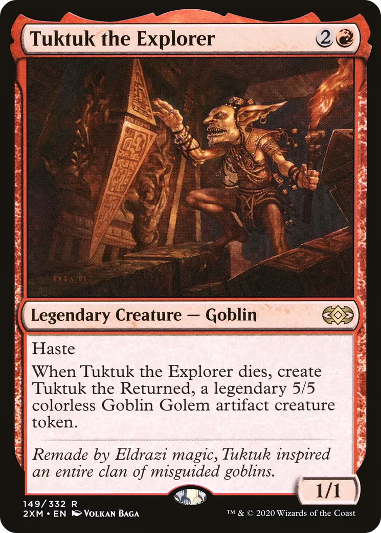 Tuktuk l'Explorateur — Double Masters — Magic: The Gathering