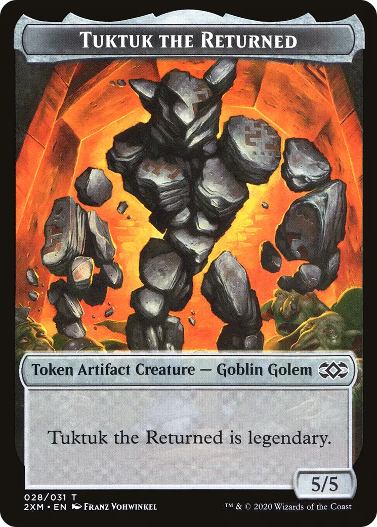 Tuktuk the Returned — Double Masters — Magic: The Gathering