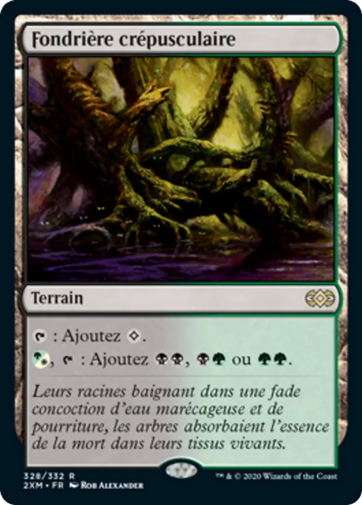 Fondrière crépusculaire from Double Masters - Magic: The Gathering