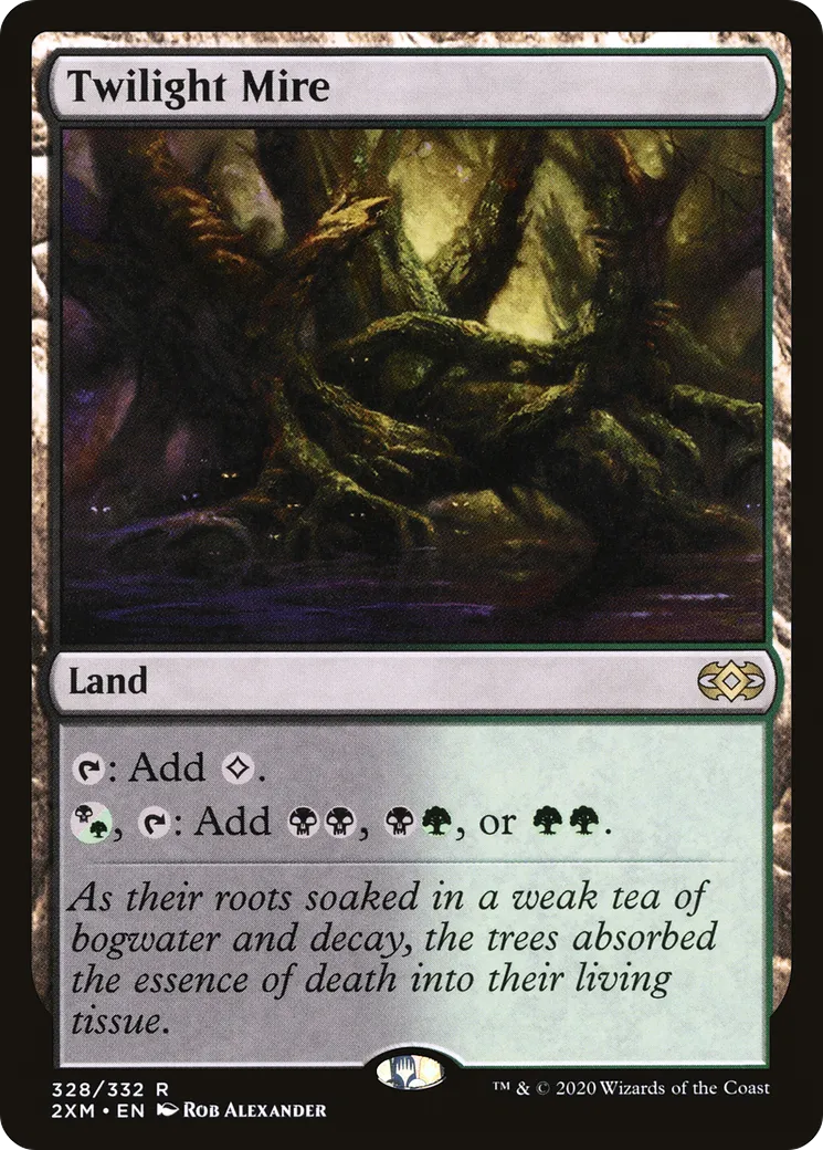 Twilight Mire — Double Masters — Magic: The Gathering