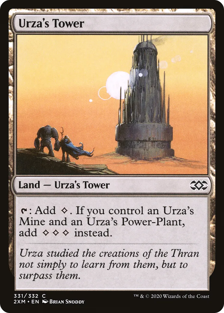 Urza's Tower — Double Masters — Magic: The Gathering