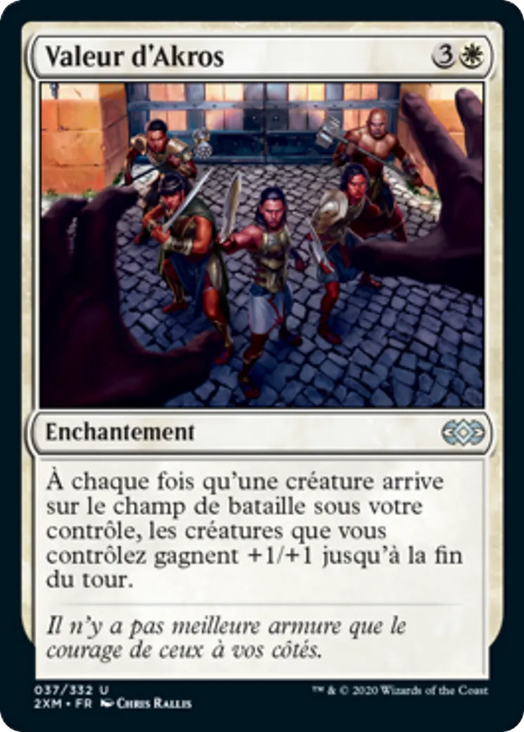 Valeur d'Akros — Double Masters — Magic: The Gathering