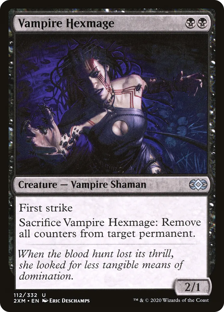 Vampire Hexmage — Double Masters — Magic: The Gathering