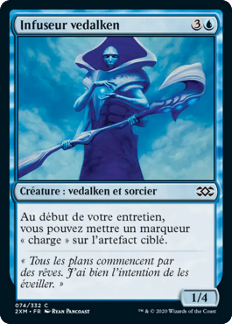 Infuseur vedalken — Double Masters — Magic: The Gathering