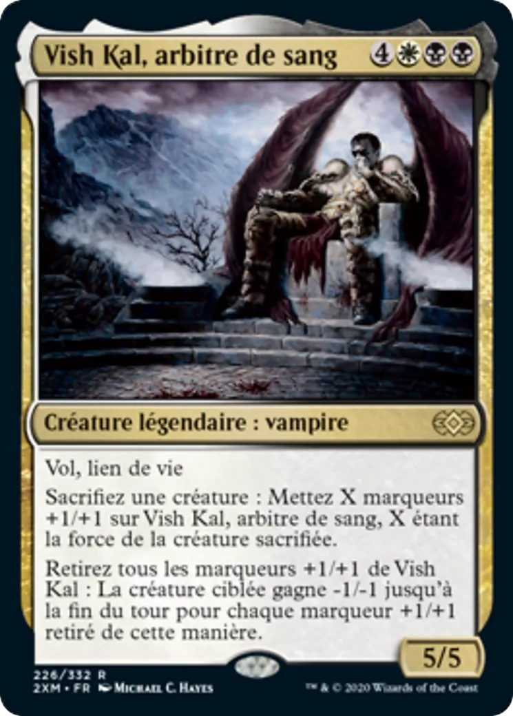 Vish Kal, arbitre de sang — Double Masters — Magic: The Gathering