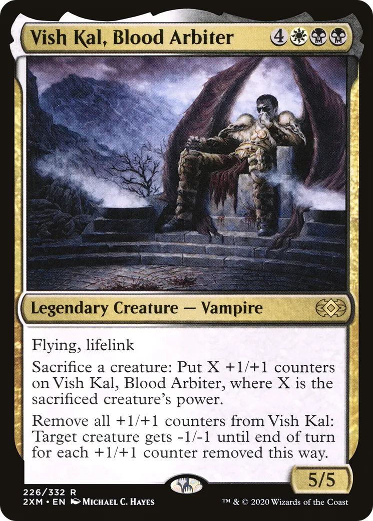 Vish Kal, Blood Arbiter — Double Masters — Magic: The Gathering