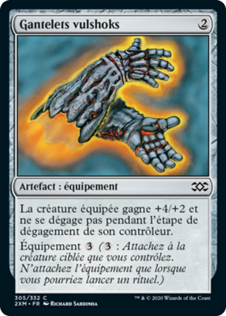 Gantelets vulshoks — Double Masters — Magic: The Gathering