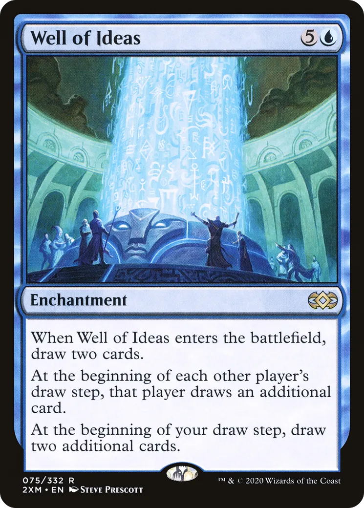 Well of Ideas — Double Masters — Magic: The Gathering