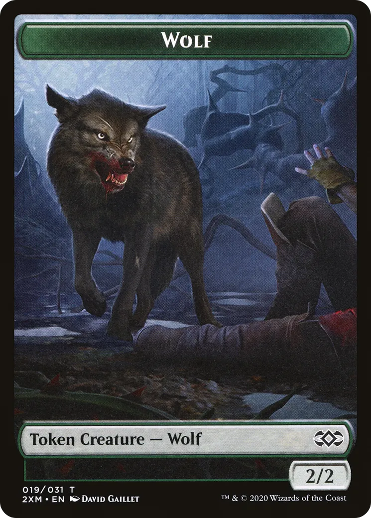 Wolf — Double Masters — Magic: The Gathering