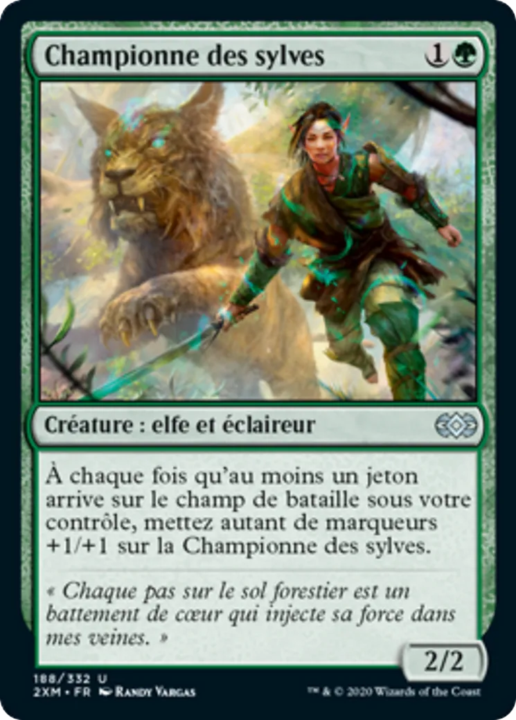 Championne des sylves — Double Masters — Magic: The Gathering