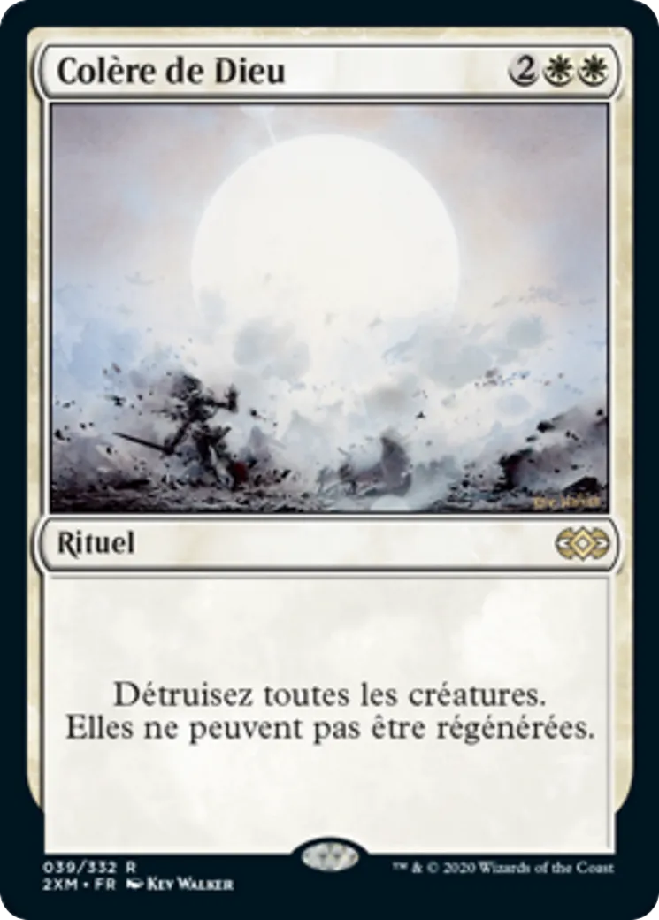Colère de Dieu — Double Masters — Magic: The Gathering