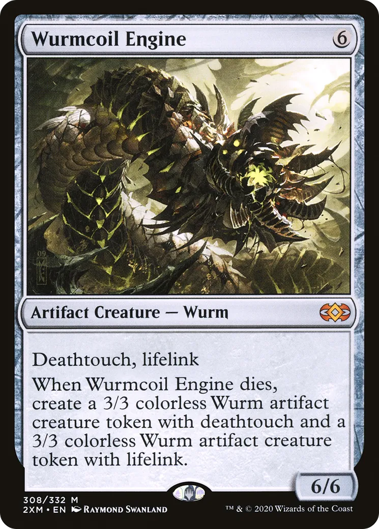 Wurmcoil Engine — Double Masters — Magic: The Gathering