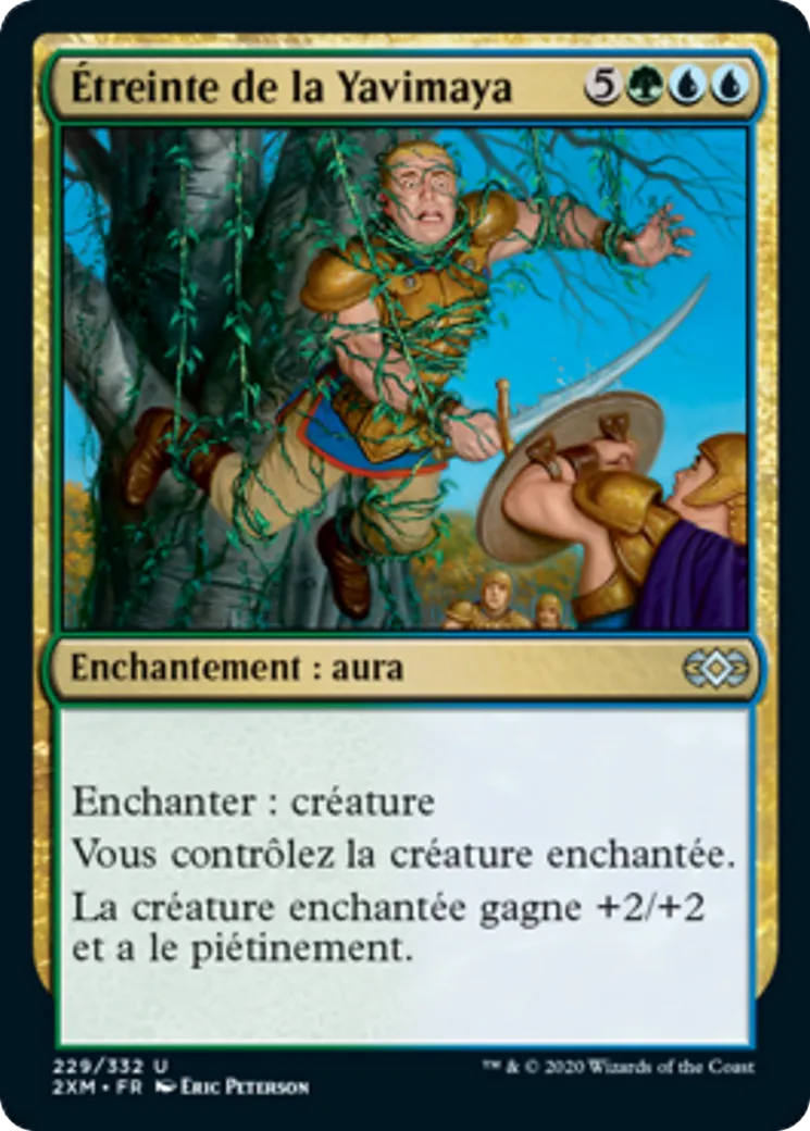 Étreinte de la Yavimaya — Double Masters — Magic: The Gathering