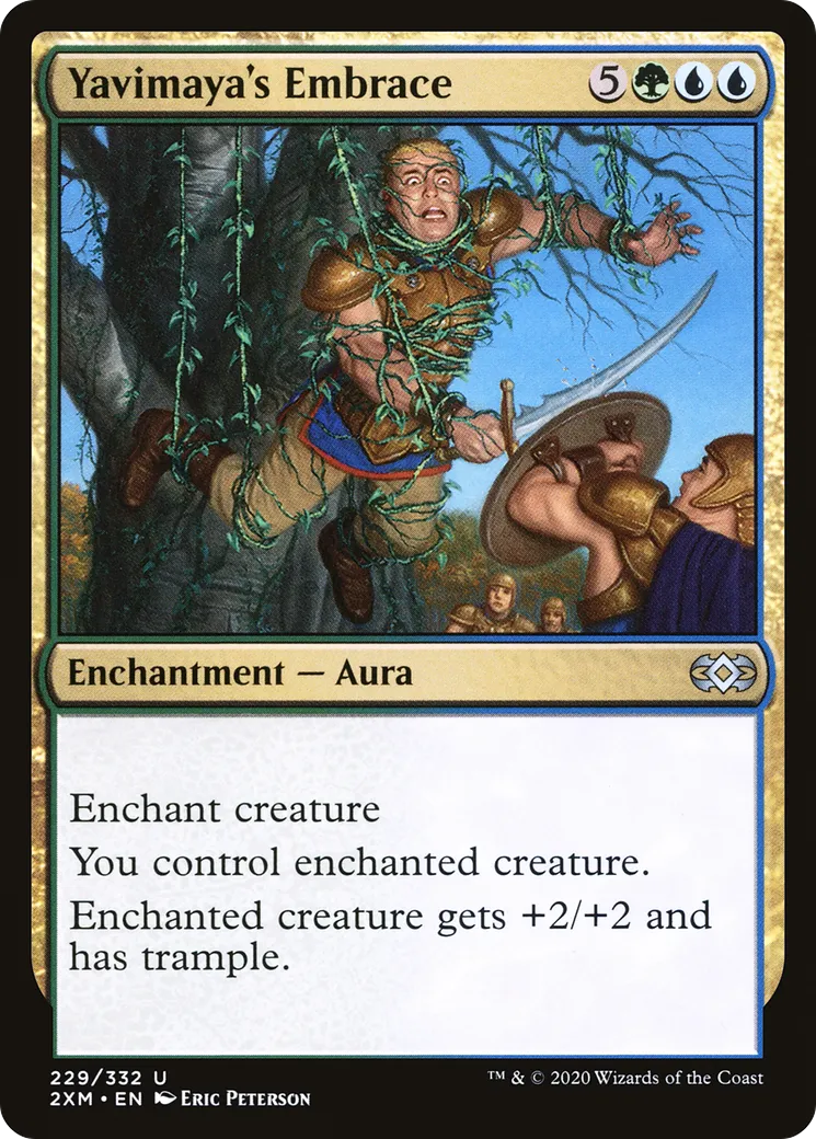 Étreinte de la Yavimaya — Double Masters — Magic: The Gathering