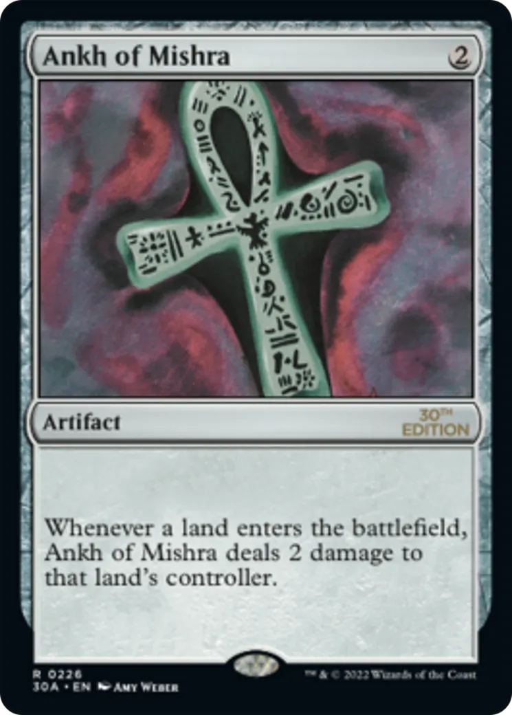 Ankh de Mishra — 30th Anniversary Edition — Magic: The Gathering