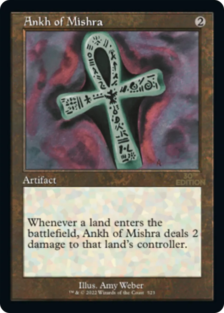 Ankh de Mishra — 30th Anniversary Edition — Magic: The Gathering