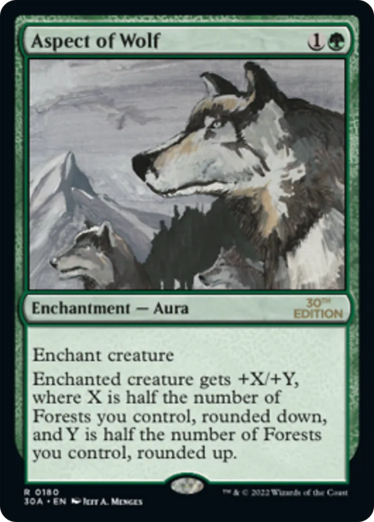 Aspect du loup — 30th Anniversary Edition — Magic: The Gathering
