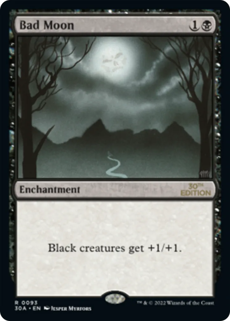 Lune blafarde — 30th Anniversary Edition — Magic: The Gathering