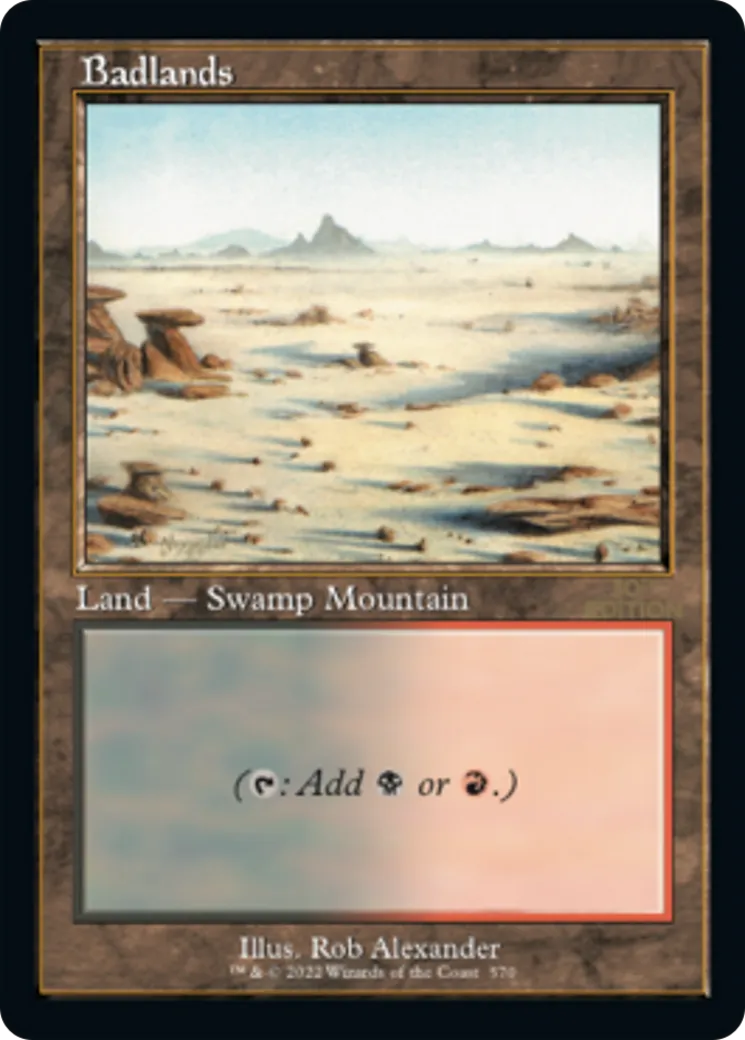 Badlands — 30th Anniversary Edition — Magic: The Gathering