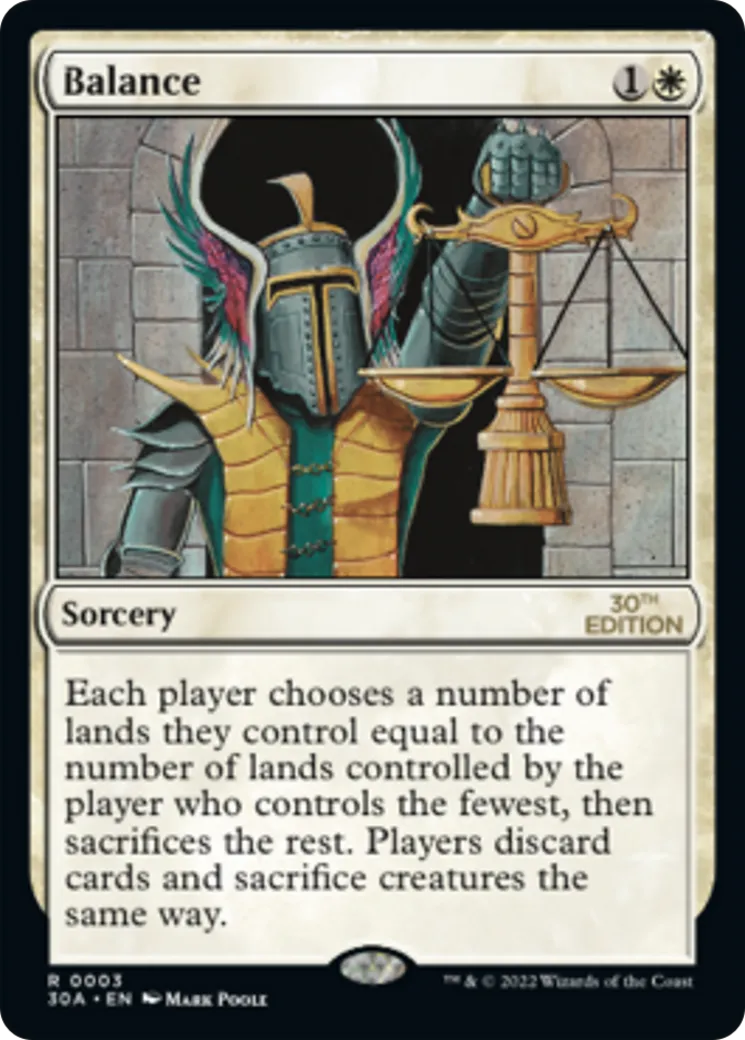 Balance — 30th Anniversary Edition — Magic: The Gathering