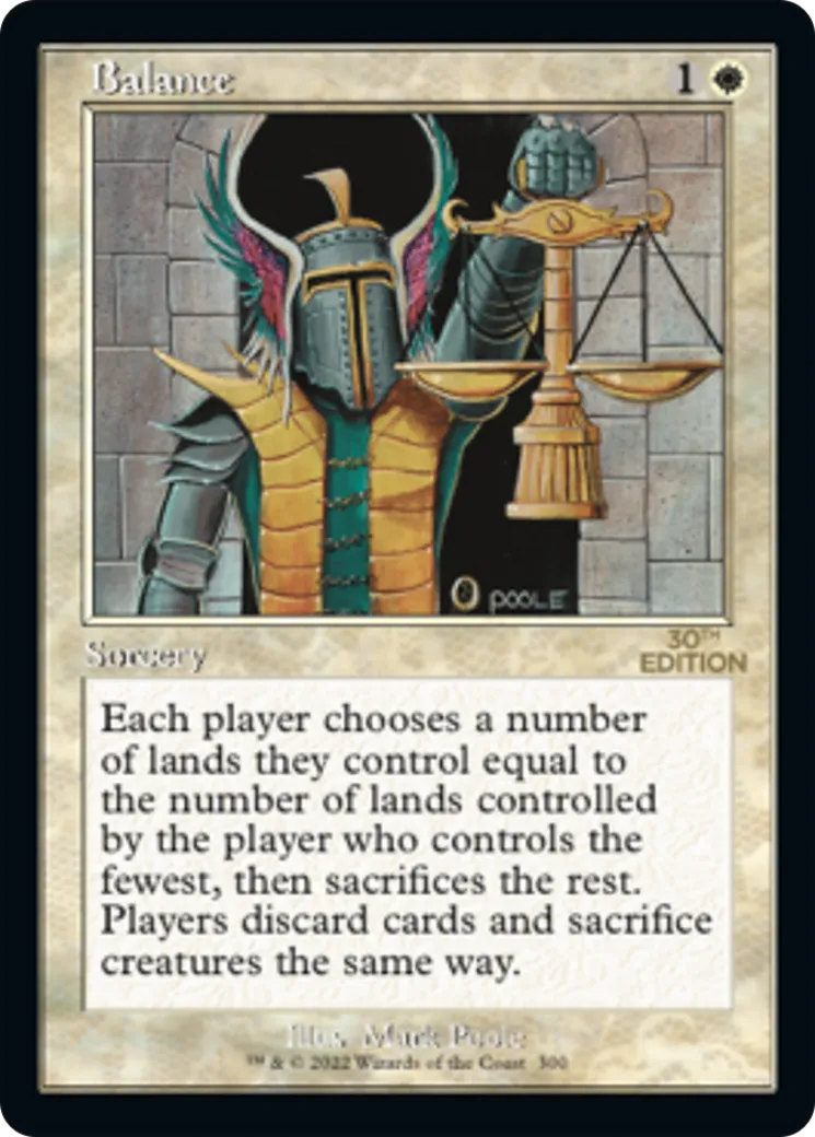 Balance — 30th Anniversary Edition — Magic: The Gathering