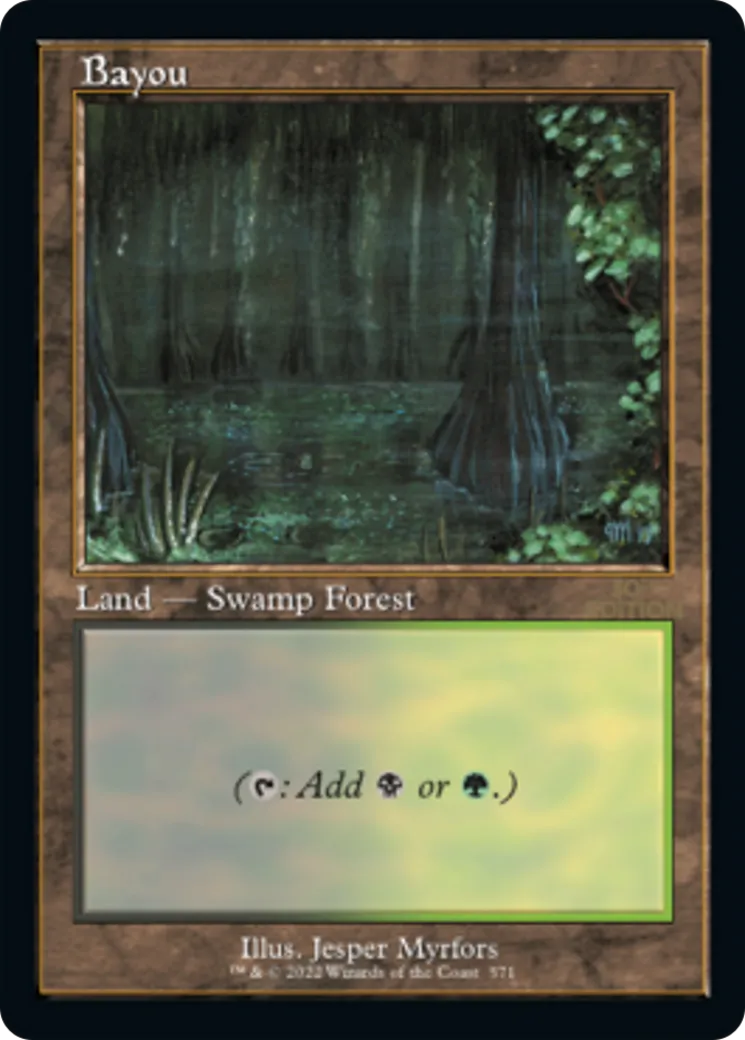 Bayou — 30th Anniversary Edition — Magic: The Gathering