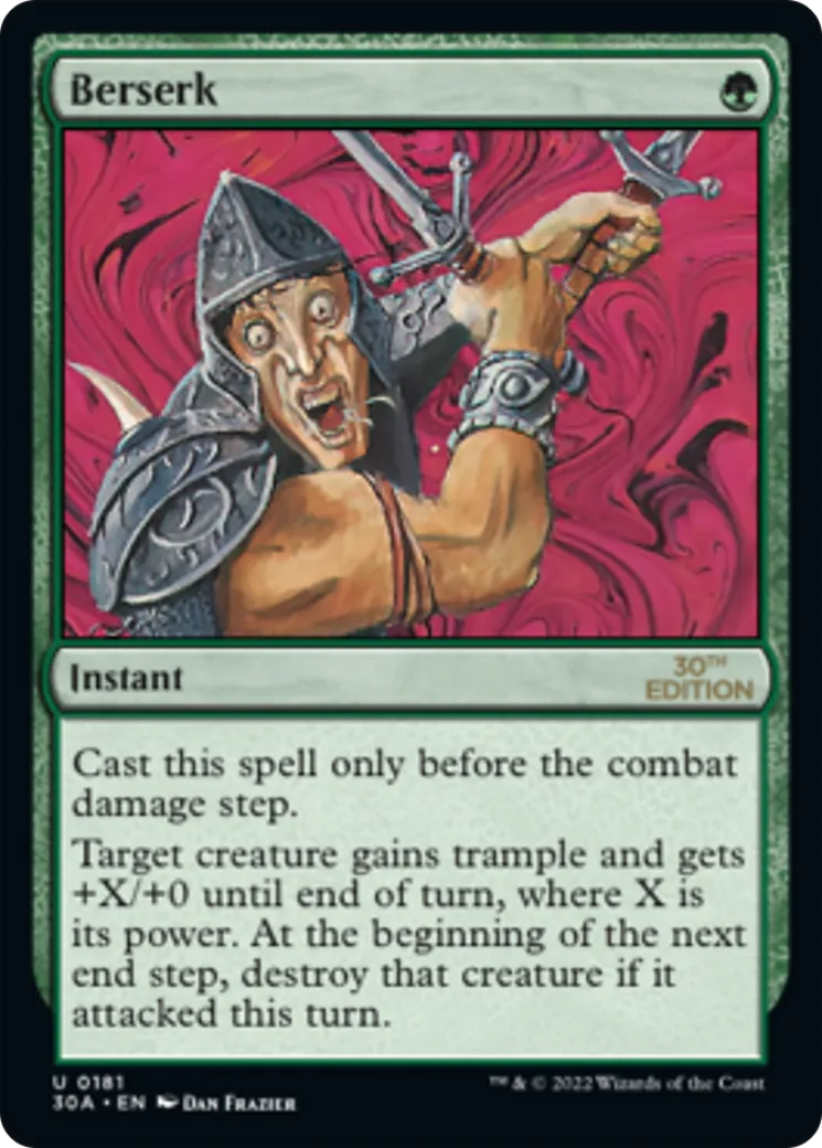 Fou furieux — 30th Anniversary Edition — Magic: The Gathering