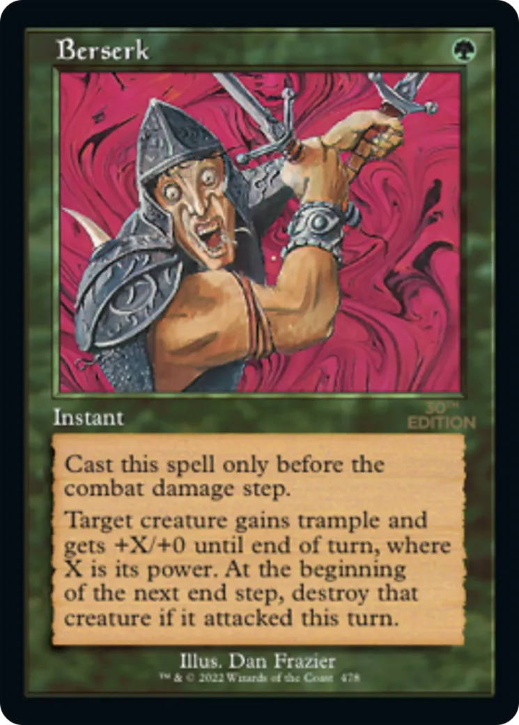 Fou furieux — 30th Anniversary Edition — Magic: The Gathering
