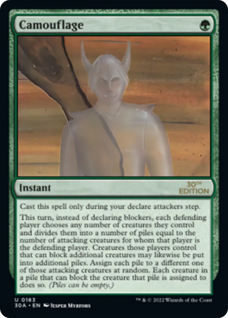 Camouflage — 30th Anniversary Edition — Magic: The Gathering