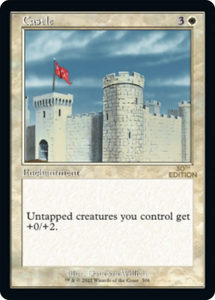 Castle — 30th Anniversary Edition — Magic: The Gathering
