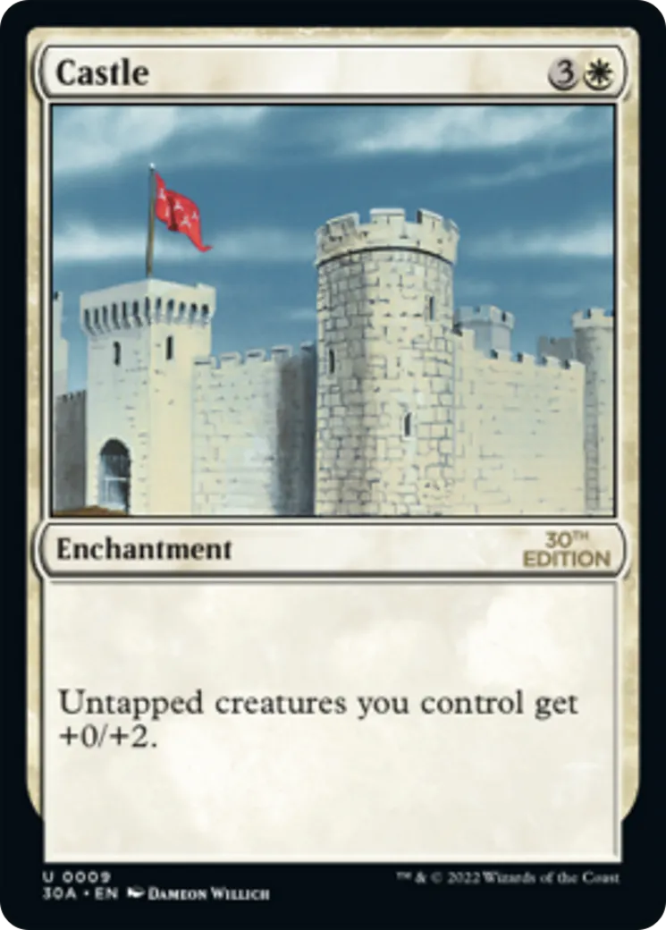 Castle — 30th Anniversary Edition — Magic: The Gathering