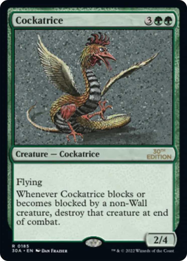 Cocatrix — 30th Anniversary Edition — Magic: The Gathering