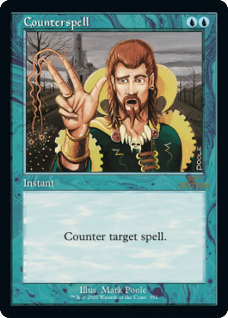 Counterspell — 30th Anniversary Edition — Magic: The Gathering