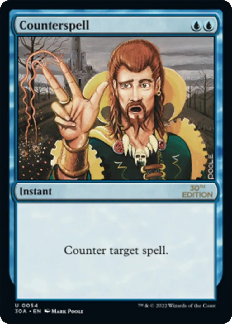 Counterspell — 30th Anniversary Edition — Magic: The Gathering