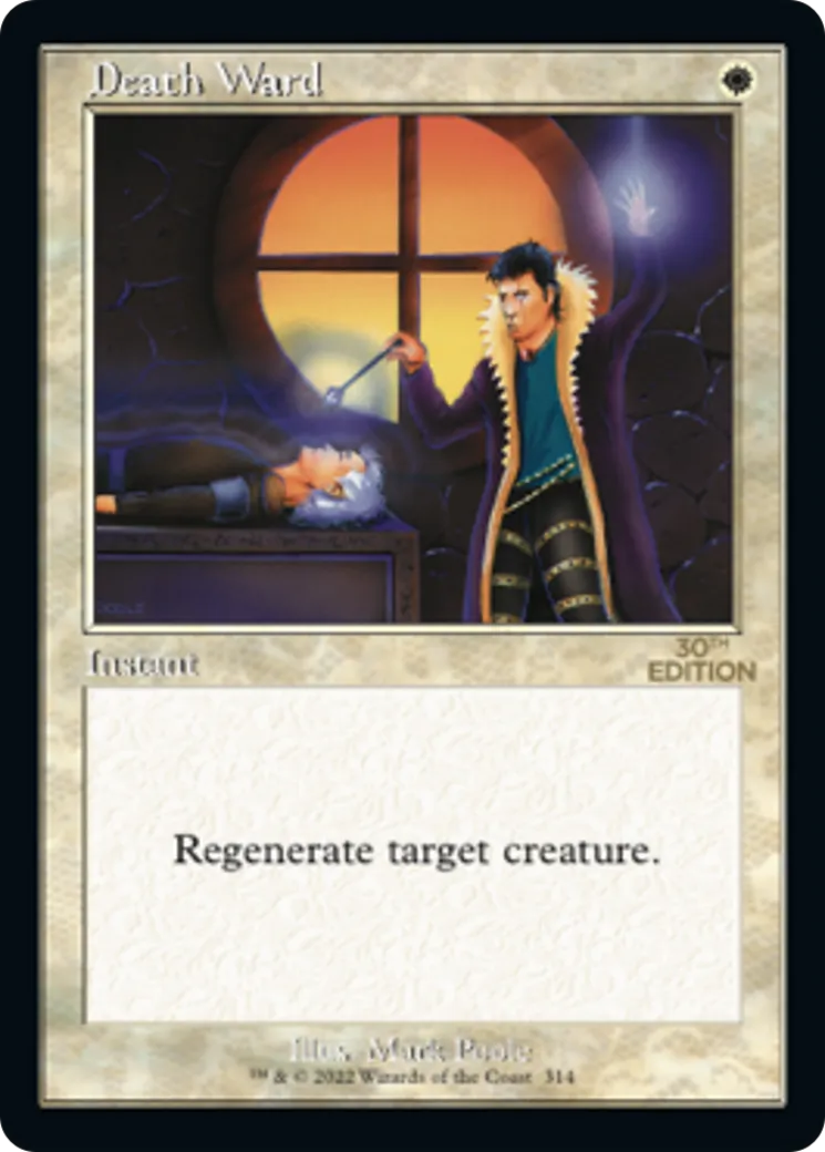Death Ward — 30th Anniversary Edition — Magic: The Gathering