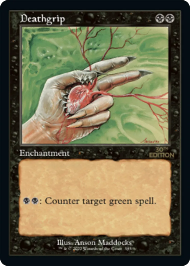 Deathgrip — 30th Anniversary Edition — Magic: The Gathering