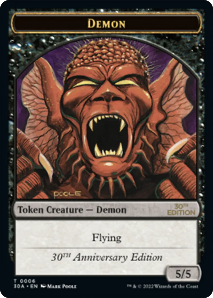 Demon — 30th Anniversary Edition — Magic: The Gathering