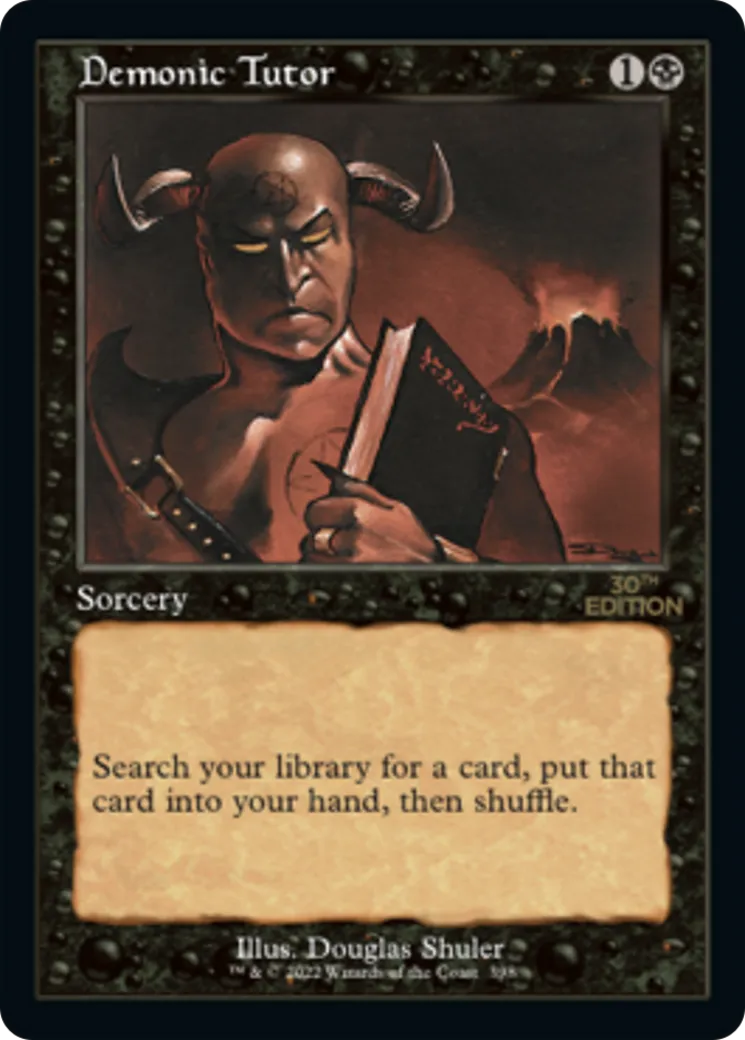 Précepteur diabolique — 30th Anniversary Edition — Magic: The Gathering