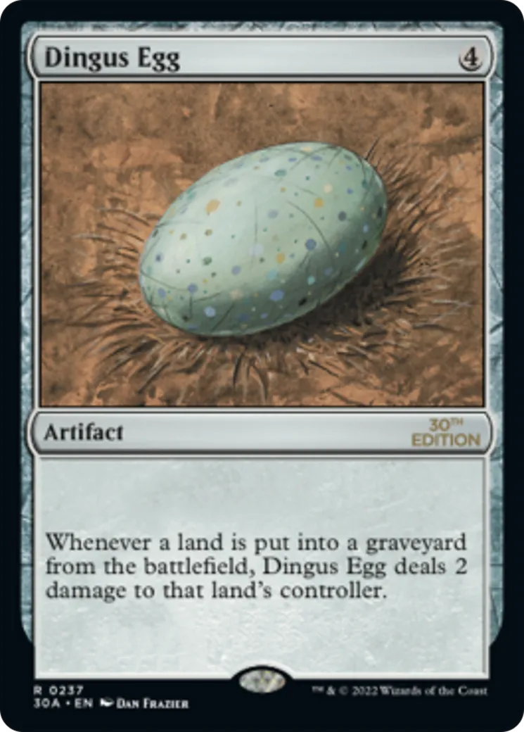 Dingus Egg — 30th Anniversary Edition — Magic: The Gathering