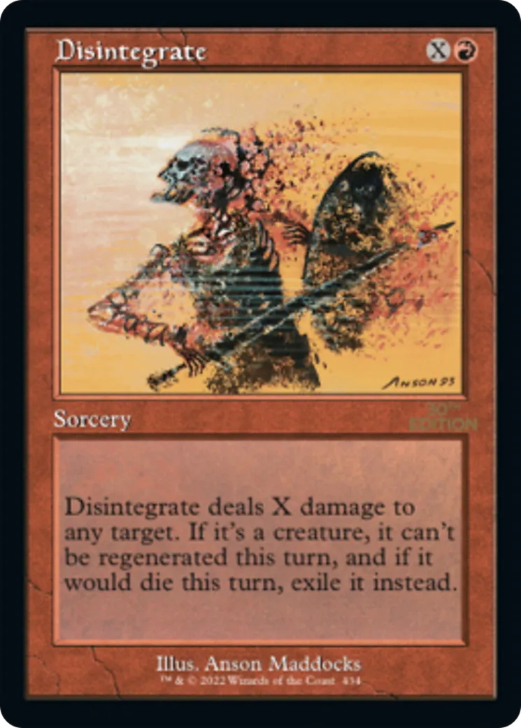 Désintégration — 30th Anniversary Edition — Magic: The Gathering