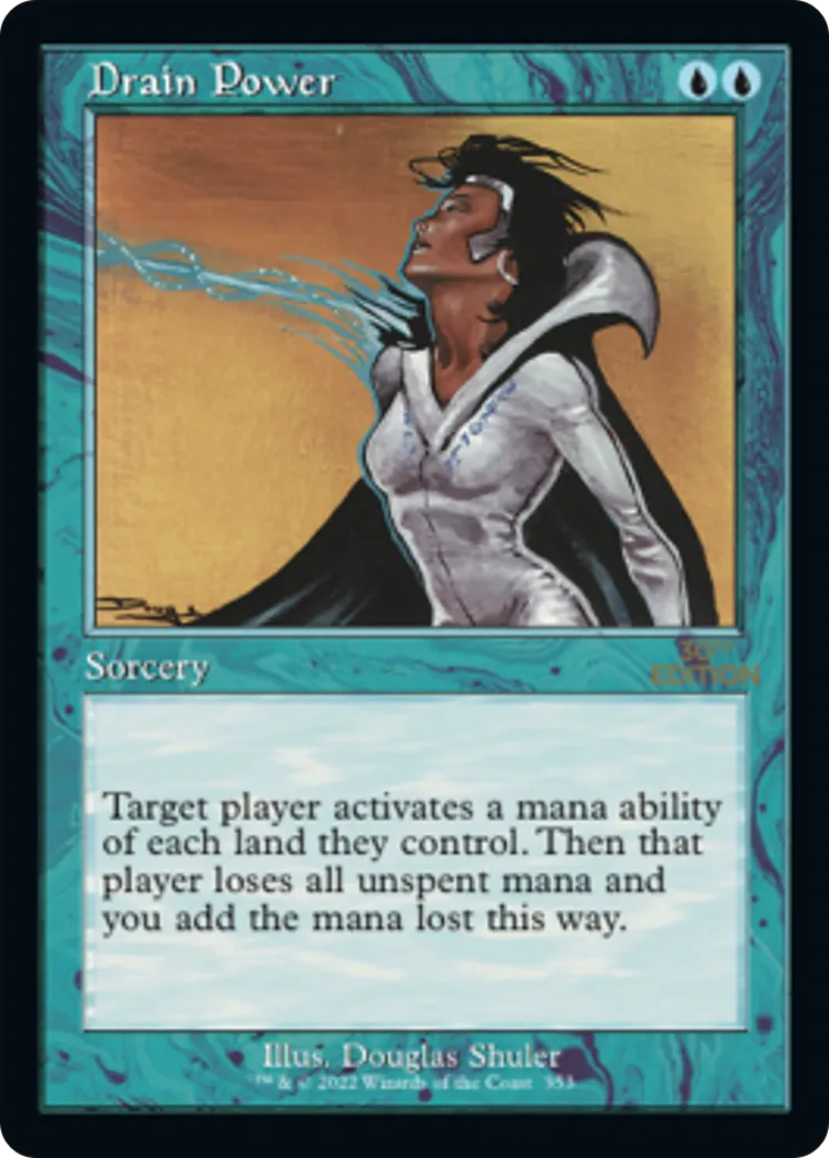 Drain d'énergie — 30th Anniversary Edition — Magic: The Gathering