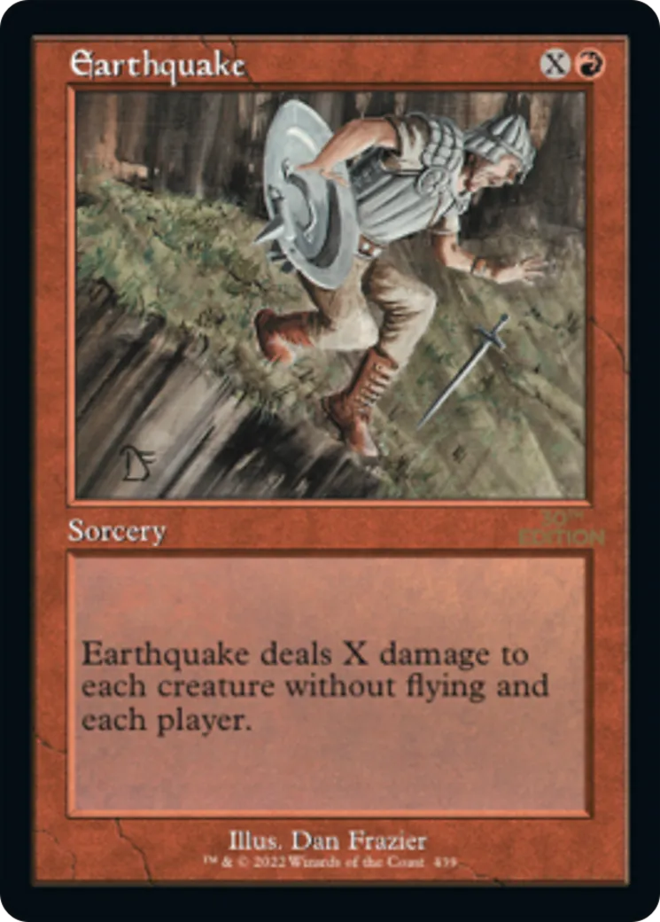Tremblement de terre — 30th Anniversary Edition — Magic: The Gathering