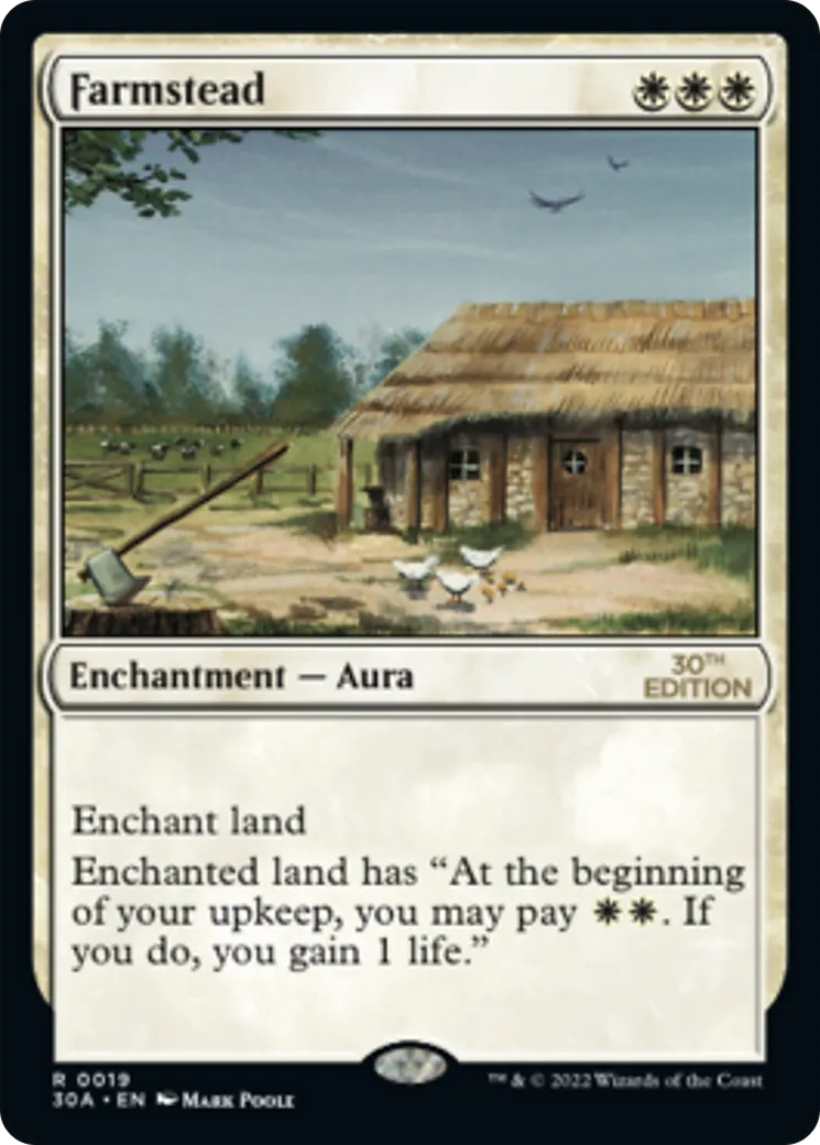 Farmstead — 30th Anniversary Edition — Magic: The Gathering