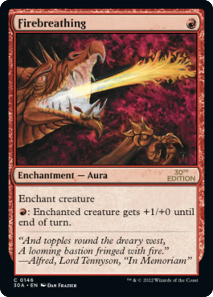Souffle ardent — 30th Anniversary Edition — Magic: The Gathering