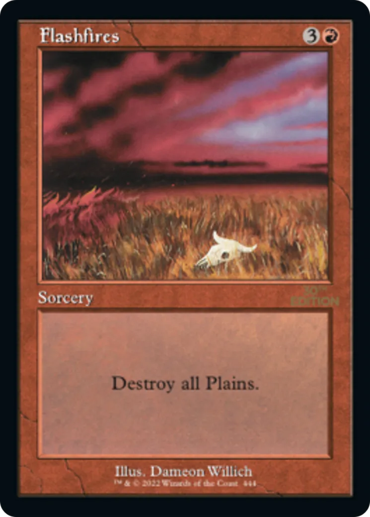Feu de brousse — 30th Anniversary Edition — Magic: The Gathering