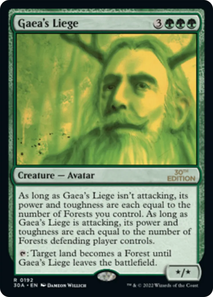 Noble féal de Gaia — 30th Anniversary Edition — Magic: The Gathering