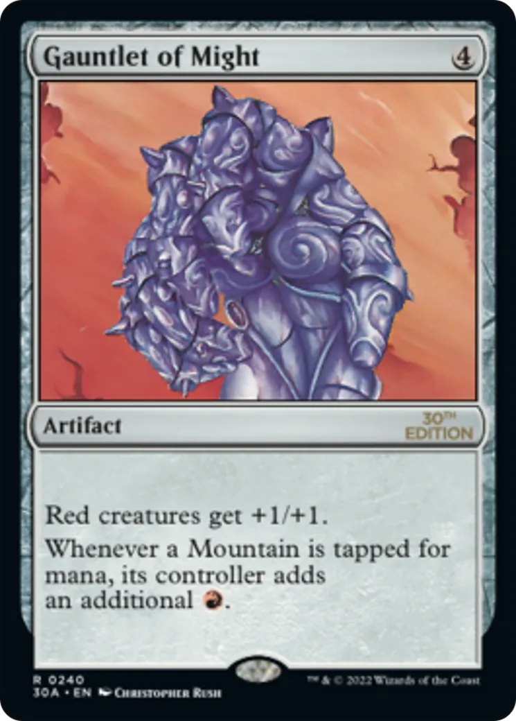 Gauntlet of Might from 30th Anniversary Edition - Magic: The Gathering