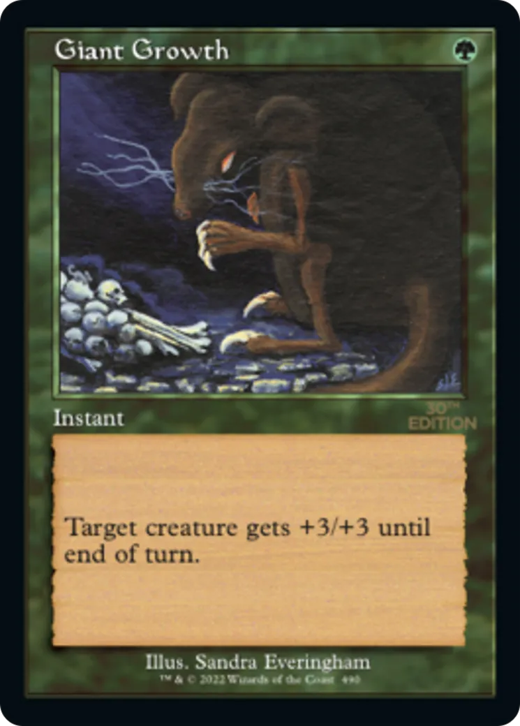 Croissance gigantesque — 30th Anniversary Edition — Magic: The Gathering
